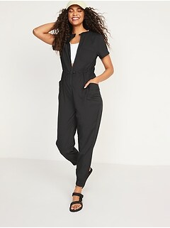 black old navy jumpsuit