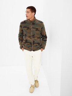gap camo jacket mens